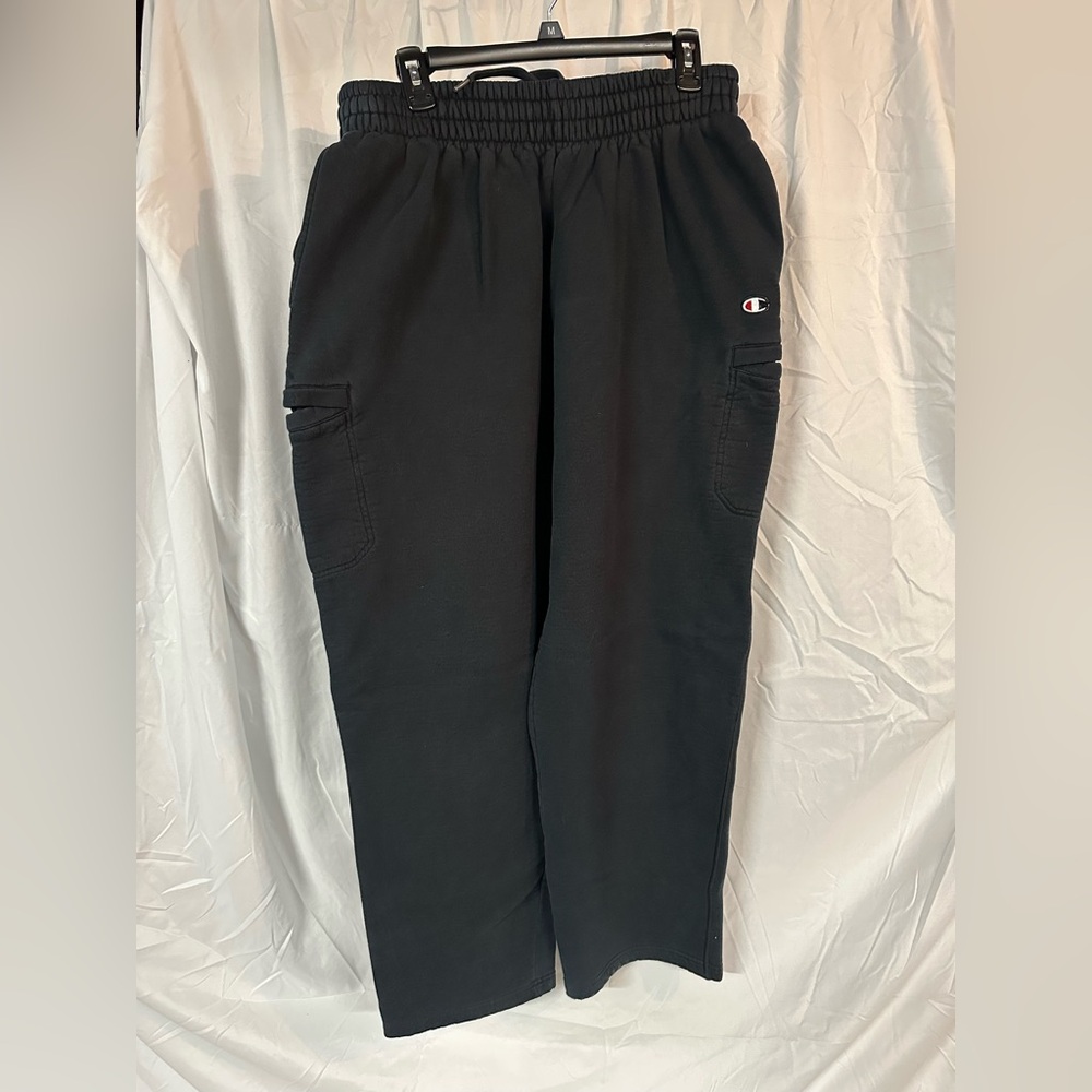 Champion Eco Authentic Black Sweatpants